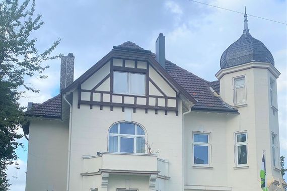 Residenz im Jugendstil 
mit separater ca. 280m² Gewerbeeinheit in Mettmann